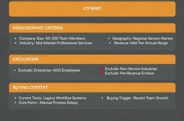 Focused account brief